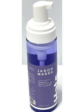 Jason Maekk Premium Ready-to-Use Hat Cleaner, New/No Cap, 7 fl oz, Pump & Scrub